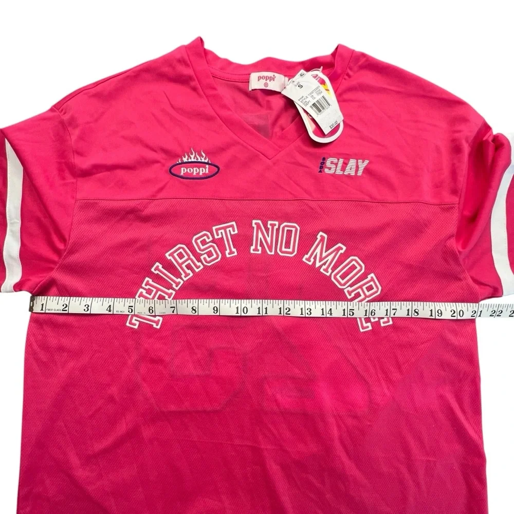 Poppi Pink 'Thirst No More' Oversized Jersey - Picture 12 of 12